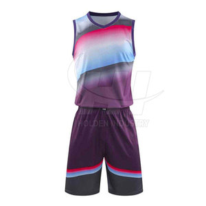 Uniforme de basket-ball au prix d'usine, personnalisé, respirant, concevez votre propre uniforme de basket-ball - Product Image 2