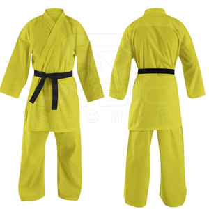Conjunto de Manga Larga de Primera Calidad para Entrenamiento de Jiu Jitsu Brasileño, Suministro al por Mayor, Tejido de Algodón Transpirable - Product Image 3