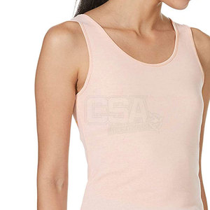 Camiseta sin mangas informal para mujer, diseño sin mangas de algodón transpirable, ajuste cómodo, perfecta para uso diario en verano y para hacer ejercicio - Product Image 6