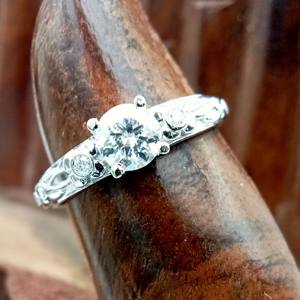 Joyería de Lujo para Mujer, Oro Sólido de 14K, 2 Quilates, Diamante Cultivado en Laboratorio con Corte Clásico VVS/VS EF, Certificado IGI, para Bodas y Fiestas - Product Image 3