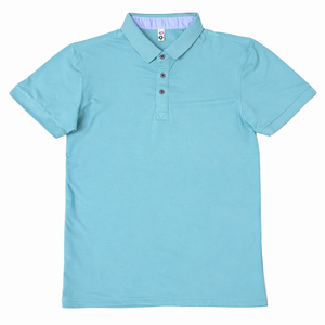Camiseta Polo de Color Sólido para Hombre, Algodón, Manga Corta, Informal, Transpirable, Verano, Básica, Moda Urbana, Venta al por Mayor, Nuevas Camisetas Polo - Product Image 1