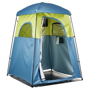 Tenda Doccia da Campeggio Portatile a Doppio Strato con Spogliatoio e Borsa per il Trasporto - Product Image 1