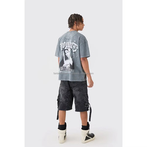 Shorts en jean personnalisés OEM du Pakistan pour hommes – Fournisseur – Design léger et extensible pour l'été et la mode streetwear - Product Image 3