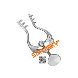 Rétracteurs auto-retenus JANSEN-GIFFORD 10 CM en acier inoxydable, manuels, certifiés CE classe III, garantie de 3 ans, logo personnalisé - Product Image 2