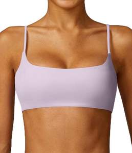 Ropa Deportiva para Mujer Talla Grande 2025, Ecológica, Transpirable, Elástica en Cuatro Direcciones, Ajustable, de Alta Sujeción, Secado Rápido, Nailon, Color Sólido - Product Image 1