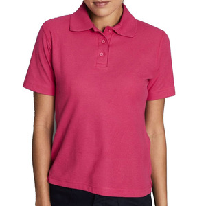 Chemises décontractées pour femmes en tricot de haute qualité, légères et respirantes, personnalisables OEM en polyester/coton, en stock - Product Image 1