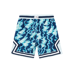 Shorts en jean graffiti bleus pour femmes, grande taille, très tendance - Product Image 4