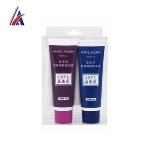 Crème de polissage acrylique de qualité supérieure 65g pour la restauration des surfaces et l'élimination des rayures, présentée en boîte pour supermarché - Product Image 1