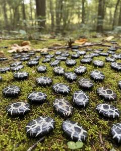 Venta al por Mayor de Gemas Naturales de Septariana Negra de Calidad, Lote de Cabujones Pulidos, Gemas Sueltas de Diferentes Formas para Joyería - Product Image 2