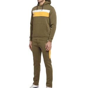 Conjuntos de Sudadera con Capucha y Pantalones Jogger de Felpa de Algodón Grueso 2026 para Hombre, Patrón Liso, Tallas Grandes, Pantalones Cargo, Chándales para Invierno - Product Image 4