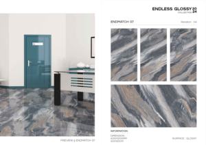Azulejo de Porcelana Brillante de Gran Formato Premium 600x1200, Superficie Pulida, para Paredes y Pisos, Diseño Moderno para Interiores y Exteriores - Product Image 5
