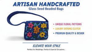 Pochette de soirée de luxe faite à la main en verre perlé à motif floral, petite pochette à fleurs pour mariage et fête, collection 2026 - Product Image 6