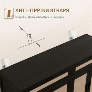 Kitchen Storage Cabinet for Organizing Your Living Room - Product Image 3