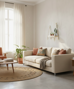 Étagère murale en macramé avec planche en bois de pin, support de plante suspendu bohème pour la décoration de la maison, thème feuillage pour le salon - Product Image 3