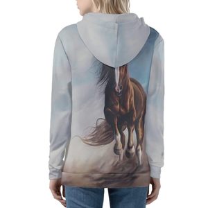 Sudaderas Extra Grandes para Mujer al por Mayor, Sudaderas con Capucha de Forro Polar, Sudadera Unisex con Logotipo Personalizado y Bolsillos, Ropa de Invierno de Forro Polar para Mujer - Product Image 3