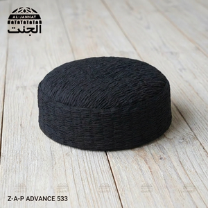 Gorro de oración musulmán de tela bordada personalizada al por mayor, estilo turco, gorro Kufi para hombres, Topi islámico para Namaz - Product Image 6