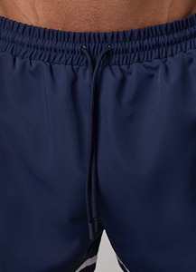 OEM Custom Blue & White Contrast Casual High-Quality Men’s Summer <b>Shorts</b> – Breathable Quick-Dry Eco-Friendly 100% Cotton <b>Shorts</b> - Product Image 6