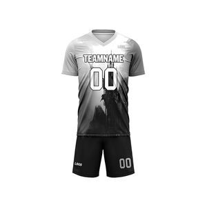 Uniformes de Fútbol Personalizados, Conjuntos de Fútbol con Estampado, Manga Corta, Antibacterianos, Proveedor Mayorista - Product Image 2