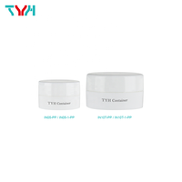 (SAMPLE) Pot de crème en plastique blanc 5ml 10ml, écologique et recyclable, pour nettoyant visage, crème contour des yeux, sérum et lotion miniatures