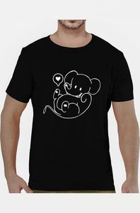 เสื้อยืดผู้ชายพิมพ์ลายทันสมัย เนื้อผ้าฝ้ายนุ่ม ใส่สบายสำหรับฤดูร้อน คอกลม แขนสั้น คอลเลคชั่นลำลองแบบสั่งทำได้ - Product Image 3