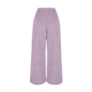 Pantalones de Pijama Térmicos de Felpa para Mujer, Pantalones de Pijama Afelpados y Cálidos para Invierno, Pantalones de Descanso de Felpa para Dormir - Product Image 2