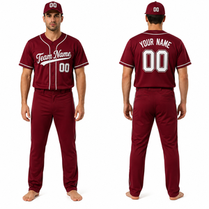 Maillot de baseball haut de gamme en tissu léger pour les clubs, les équipes et les événements sportifs, offrant des performances respirantes et une grande mobilité. - Product Image 6