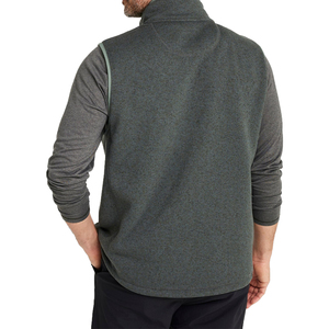 Chaleco de lana para hombre, con logotipo personalizado, tejido, sin mangas, informal, transpirable, para invierno, tipo chaleco acolchado. - Product Image 5