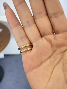 แหวนเพชรแล็บโกรว์ดีไซน์งู ทองคำแท้ 14K ประดับเพชร 3 เม็ด แบบหนามเตย รับรองโดย IGI สไตล์มินิมอล ลายสัตว์ ของขวัญวันครบรอบ - Product Image 3