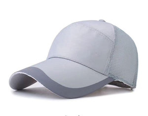 Casquette en jean bleu délavé à 6 panneaux, design personnalisé professionnel, motif à pois sportif, logo brodé, 100% coton - Product Image 2