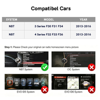 Layar Linux untuk BMW F30 F31 F32 F33 F34 F36 Wireless CarPlay Android Auto DSP GPS Navigasi 2013 - 2017 Tahan Bentuk Asli Drive