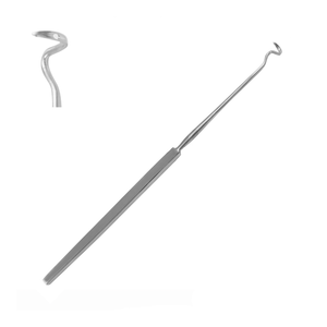 Pinces à suture courbées à gauche en acier inoxydable de qualité supérieure, certifiées CE ISO, pour chirurgie générale - Product Image 2