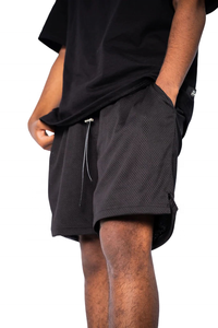 Shorts de basketball grande taille pour hommes, brodés, coupe ample, style américain, respirants en mesh, pour l'entraînement sportif estival - Product Image 2