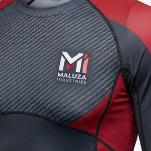 Camiseta de Compresión Titan Shield de Manga Larga para Hombre, para Gimnasio, Entrenamiento, Rendimiento Táctico, Transpirable, Ecológica, de Secado Rápido, MALUZA - Product Image 5