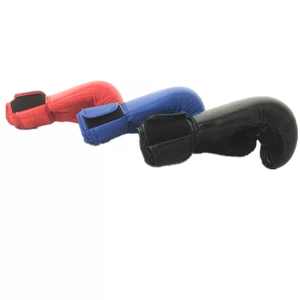 Gants de boxe MMA QASWA en cuir avec fermeture à lacets, soutien renforcé, évacuation de l'humidité, personnalisables pour l'entraînement et le combat - Product Image 6