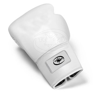 Gants de boxe en cuir de qualité supérieure Easy Fit avec sangle de poignet antidérapante et réglable, design élégant personnalisable pour l'entraînement des adultes - Product Image 2