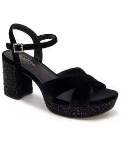 Women's Reeva Velvet Platform <b>Dress</b> <b>Sandals</b> | Kenneth Cole Reaction - Product Image 1