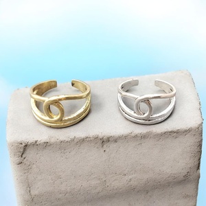 Bohemia Designer Brass Rings Gold Plated Women's anniversary Gift Jewelry - Product Image 1