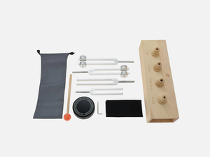 Juego de Diapasones de 128Hz, 136.1Hz, 256Hz y 384Hz para Terapia de Sonido de Chakras - Product Image 5