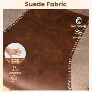 Sedia da Ufficio Ergonomica Marrone con Schienale Alto, Poggiatesta Regolabile 2D, Capacità 150 Kg, Design Bicolore, per Gaming - Product Image 6