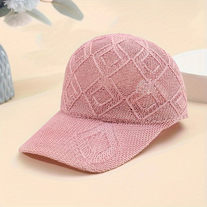 1pc Sporty Waterproof Unisex Breathable Mesh Large Square Baseball Cap <b>Summer</b> Duckbill Cap - Product Image 3