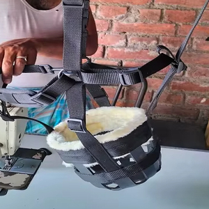 Wholesale Grazing Horse Muzzle Comfortable Breathable Nylon Rope Halter <b>Equestrian</b> Supplies Horse Equipment by Kanpur Tack Shop - Product Image 1