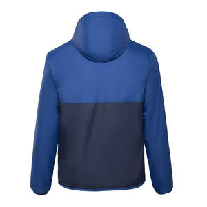 Chaqueta Cortavientos Impermeable para Hombre, Personalizada al por Mayor, de Nailon y Algodón, Ecológica, Transpirable, Deportiva, con Logotipo Frontal - Product Image 2