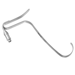 High-Quality Stainless Steel Surgical <b>Instrument</b> with 13mm Wide Blade Freeman Flap Retractor Fiber <b>Optic</b> 203mm - Product Image 4