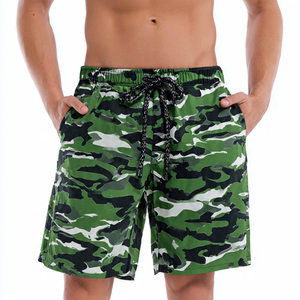 Wholesale Swimming <b>Camo</b> Beach <b>Shorts</b> <b>Men</b> High Drawstring Waist Waterproof Beach Wear <b>shorts</b> <b>Men's</b> Summer <b>Camo</b> Beach <b>Shorts</b> <b>Mens</b> - Product Image 4