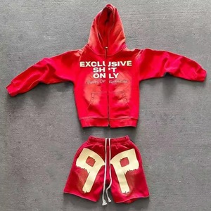 Premium Custom Tracksuit <b>Set</b> Wholesale Manufacturer OEM Private Label Sportswear <b>Jogger</b> Training Suit Clothing Factory - Product Image 1