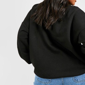 Sweat-shirt à manches longues pour femme avec logo personnalisé, coton respirant et durable, vêtements décontractés, sweats à capuche pour femme - Product Image 5