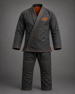 Uniforme de Artes Marciales BJJ Gris, Secado Rápido, Transpirable, Ligero, de Algodón, para Judo y Karate, con Logotipo Personalizado, Unisex para Adultos, Servicio OEM - Product Image 1