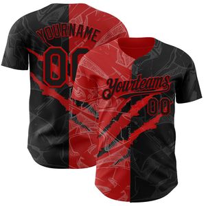 Maillot de baseball personnalisé à col en V, entièrement boutonné, durable, 100 % coton biologique, antibactérien, avec nom d'équipe et logo personnalisés, manches courtes - Product Image 5