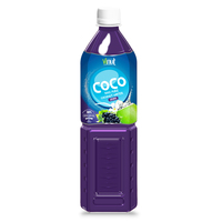 Agua de coco 1L botella para mascotas OEM Etiqueta Privada ISO certificada Lista para exportar Muestra gratis