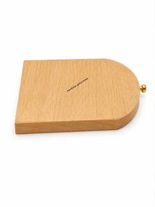 Ensemble de sous-verres absorbants personnalisés en bois et laiton avec base en bois – Cadeau écologique pour fêtes et voyages, idéal comme support de tasse ou tapis de table - Product Image 5